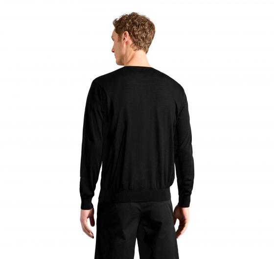 PAUL SHARK Maglia Uomo Girocollo In Lana Merino Extra Fine Winter Summer 99311015 011 Colore Nero
