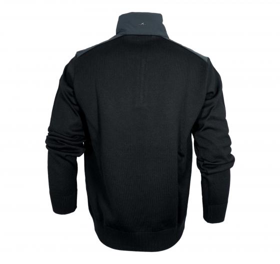 PAUL SHARK Cardigan Mezza Zip Uomo In Lana 99311021 Colore Nero 011