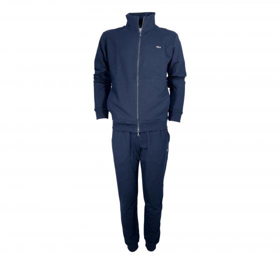 PAUL SHARK Tuta Uomo Sportiva In Cotone Con Badge Iconico 99311012 Colore Blu 013