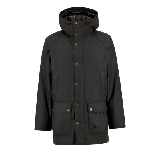 BARBOUR Bedale Wax Parka MWX2494OL71 Verde Oliva Uomo
