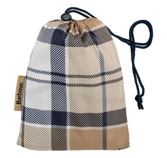 BARBOUR Poncho Donna Impermeabile In Tartan Portree LAC0345BR521 Colore Beige