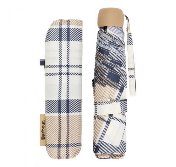 BARBOUR Ombrello Donna LAC0154BR521 Colore Beige Tartan