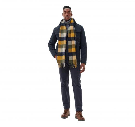 BARBOUR Sciarpa Tattersall Grande USC0005TN16 Colore Giallo Multicolor