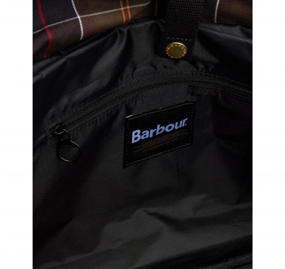BARBOUR Borsone Da Viaggio Field In Tessuto Cerato UBA0715OL71 Colore Olliva