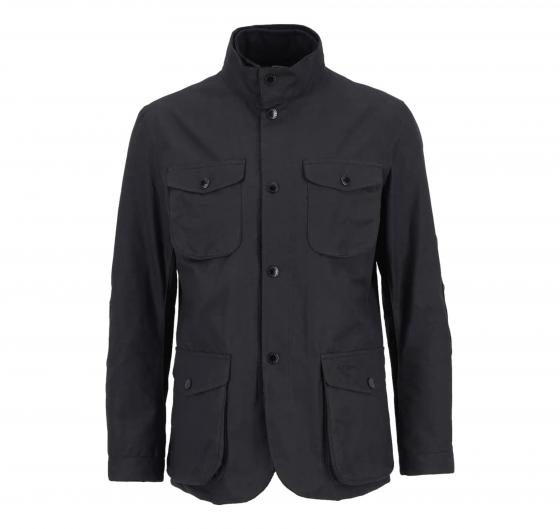 BARBOUR Ogston Waxed Jacket MWX0700BK11 Black Uomo
