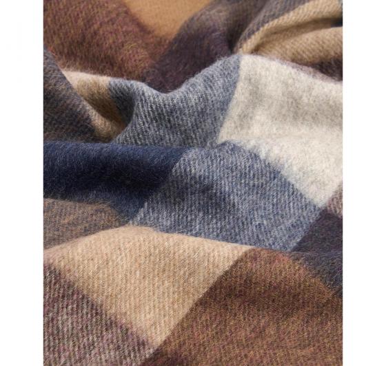 BARBOUR Sciarpa Uomo Large Tattersall USC0005TN381 Colore Midnight Oak