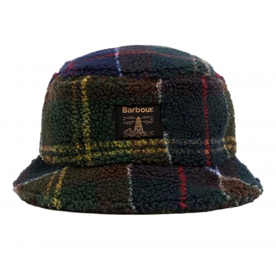 BARBOUR Cappello Uomo Da Pescatore Field In Pile MHA0920TN11 Colore Classic Tartan
