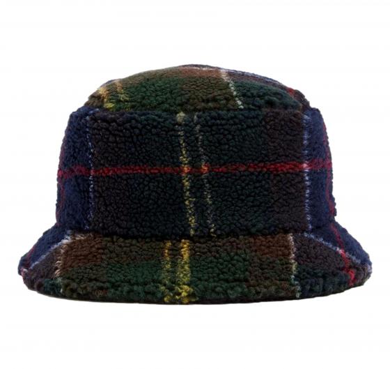 BARBOUR Cappello Uomo Da Pescatore Field In Pile MHA0920TN11 Colore Classic Tartan