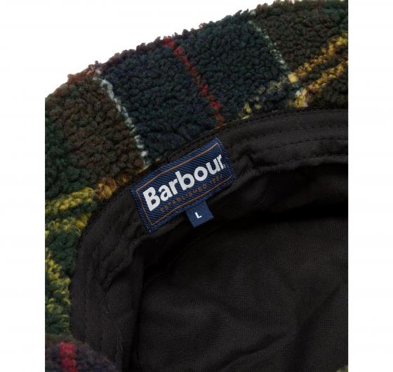 BARBOUR Cappello Uomo Da Pescatore Field In Pile MHA0920TN11 Colore Classic Tartan
