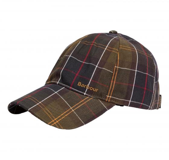 BARBOUR Cappellino Uomo In Tartan Telfield MHA0910TN11 Colore Classic Tartan