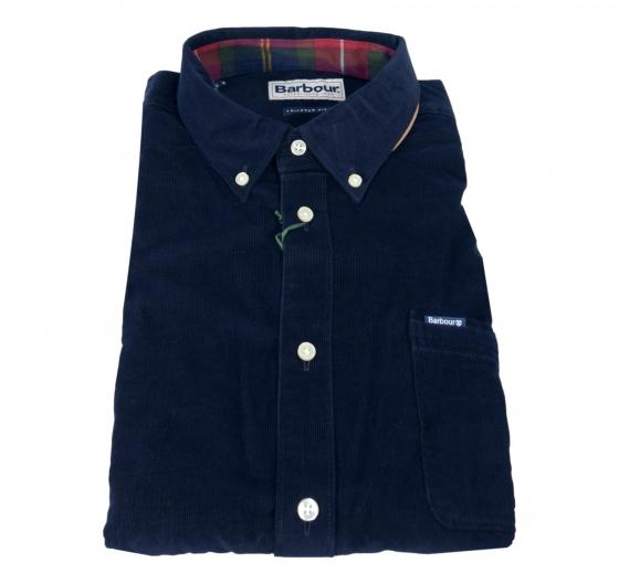 BARBOUR Camicia Uomo In Cotone Ramsey MSH5001MI32 Colore Blu