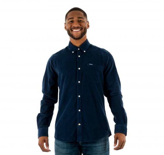BARBOUR Camicia Uomo In Cotone Ramsey MSH5001MI32 Colore Blu