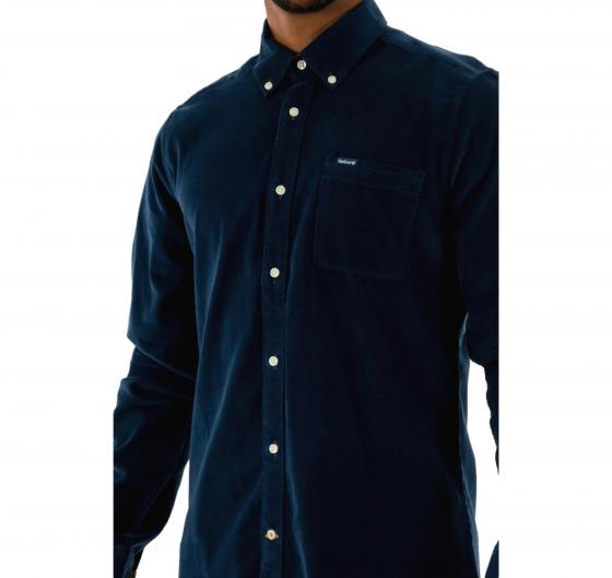 BARBOUR Camicia Uomo In Cotone Ramsey MSH5001MI32 Colore Blu
