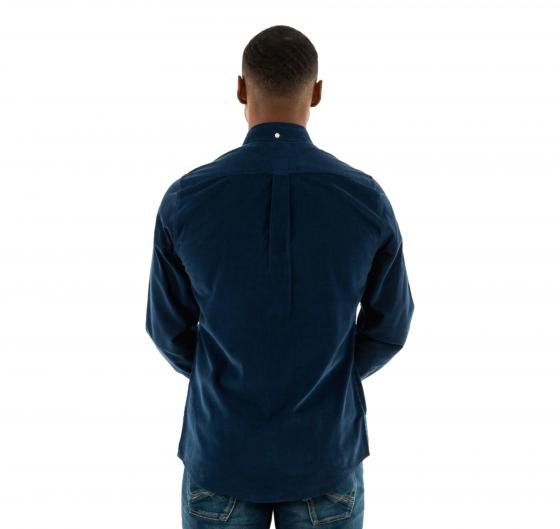 BARBOUR Camicia Uomo In Cotone Ramsey MSH5001MI32 Colore Blu