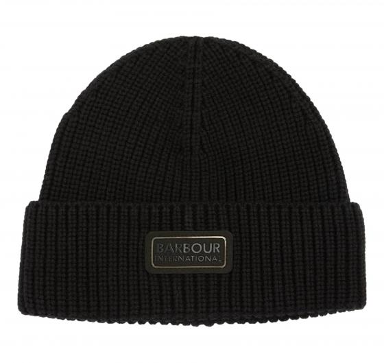 BARBOUR International Sweeper Beanie and Scarf Gift Set MGS0092BK111 Nero