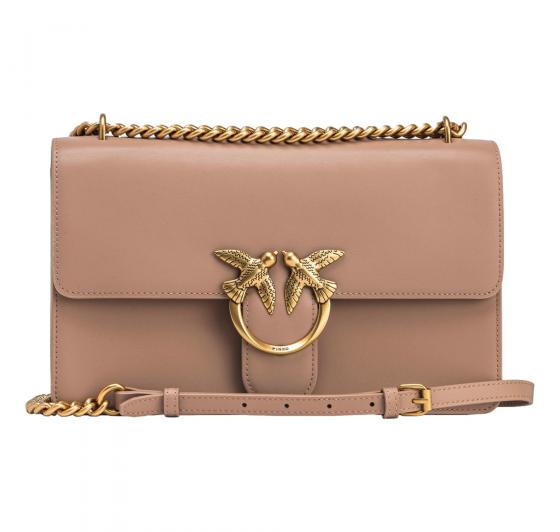 PINKO Borsa Donna Love One Classic Dc 100941 Colore Beige D01Q