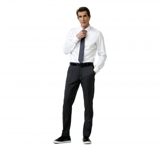 MEYER Pantalone Uomo Modello Bonn Modern Fit 9-303/08 Colore Grigio Scuro
