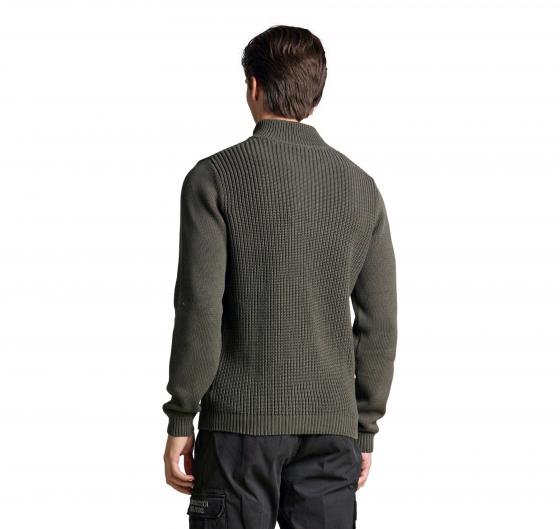 AERONAUTICA MILITARE Maglia Uomo Collo Alto Con Bottoni In Cotone MA1572UL00409 Colore Grigio