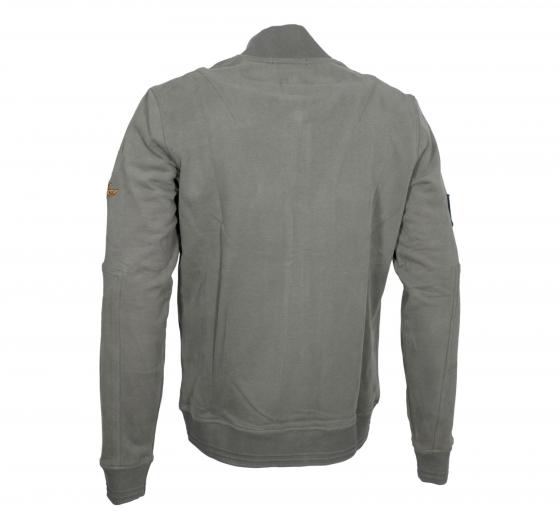 AERONAUTICA MILITARE Felpa Uomo Full Zip Ricamata FE2071UF00669 Colore Grigio