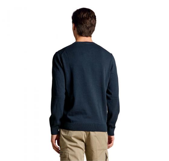 AERONAUTICA MILITARE Maglia Uomo Girocollo In Cotone Tinto Filo MA1611UL00506 Colore Blu