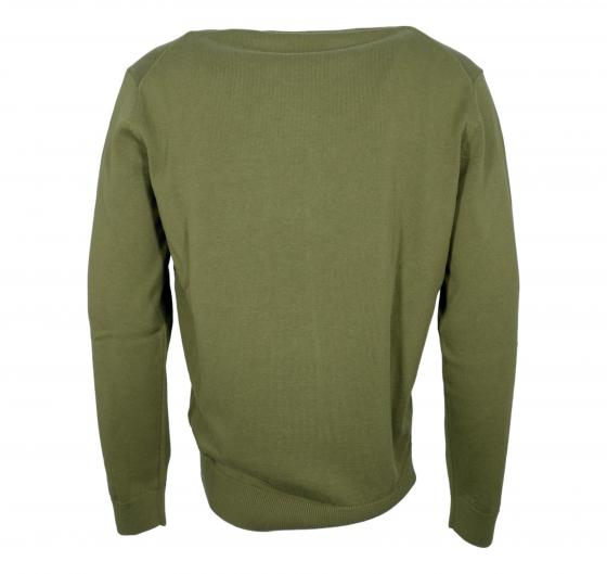 AERONAUTICA MILITARE Maglia Uomo Girocollo In Cotone Tinto Filo MA1611UL00506 Colore Verde