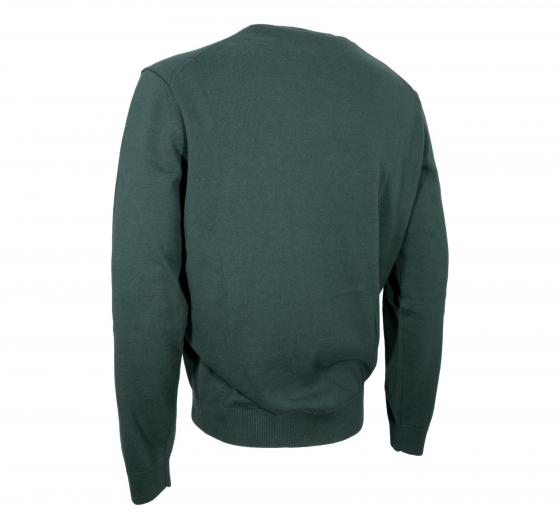 AERONAUTICA MILITARE Maglia Uomo Girocollo In Cotone Tinto Filo MA1611UL00506 Colore Verde Scuro
