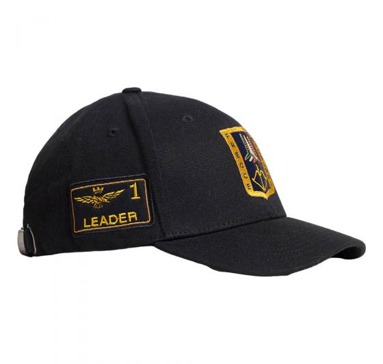 AERONAUTICA MILITARE Cappellino Uomo In Canvas Con Patches HA1150UCT03043 Colore Nero