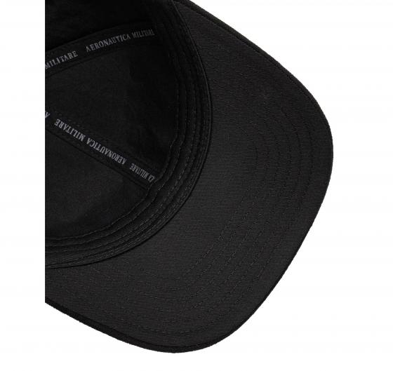 AERONAUTICA MILITARE Cappellino Uomo Effetto Suede Con Logo HA1229UCT04237 Colore Nero