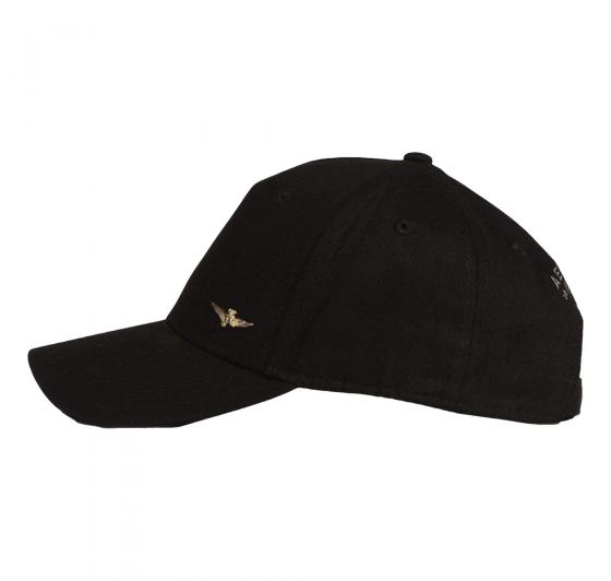 AERONAUTICA MILITARE Cappellino Uomo Basic Con Logo In Metallo HA1122UCT02848 Colore Nero
