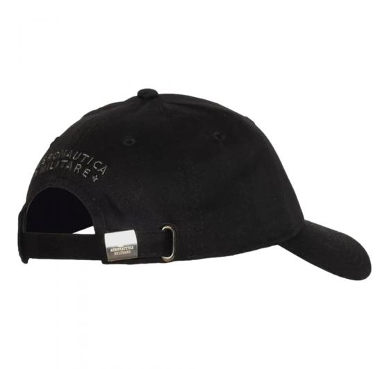 AERONAUTICA MILITARE Cappellino Uomo Basic Con Logo In Metallo HA1122UCT02848 Colore Nero