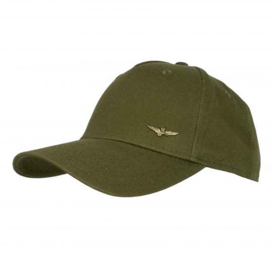 AERONAUTICA MILITARE Cappellino Uomo Basic Con Logo In Metallo HA1122UCT02848 Colore Verde