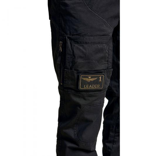 AERONAUTICA MILITARE Pantalone Uomo Anti G In Cotone PA1387UCT01493 Colore Nero