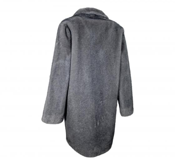 VLAB Giaccone Donna Audrey FW56054 Double Face Colore Grigio
