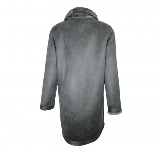 VLAB Giaccone Donna Audrey FW56054 Double Face Colore Grigio