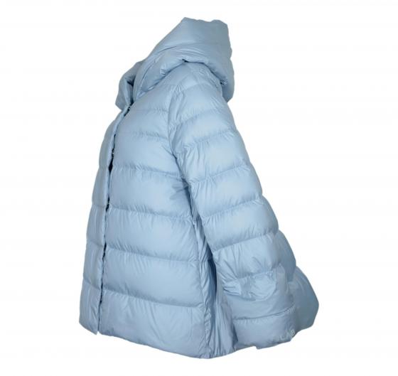 VLAB Giubbotto Donna A Shape In Piuma FW56005 Mood Colore Celeste