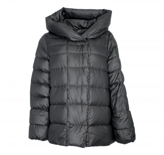 VLAB Giubbotto Donna A Shape In Piuma FW56005 Mood Colore Nero