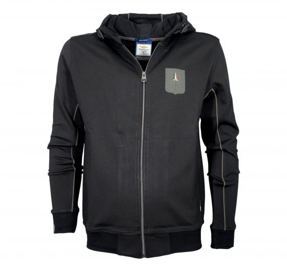 AERONAUTICA MILITARE Felpa Uomo Con Cappuccio FE2064UF00667 Colore Nero