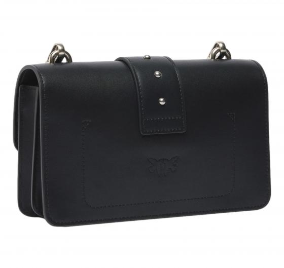 PINKO Borsa Donna Love One Mini St Cl Vitello Seta 105856 Colore Nero Z99O