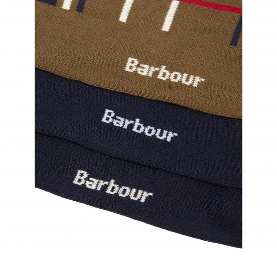 BARBOUR Confezione Regalo Con Calzini In Tartan MGS0071TN111 Colore Classic Tartan