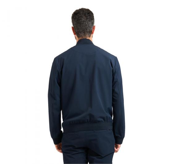 BOSS Giubbotto Uomo Idrorepellente In Tessuto Elasticizzato Ad Alte Prestazioni 50545795 Colore Blu