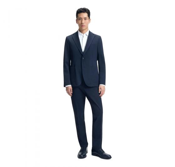 BOSS Pantaloni Uomo Slim Fit Ripiegabili In Tessuto Elasticizzato Ad Alte Prestazioni 50543570 Colore Blu