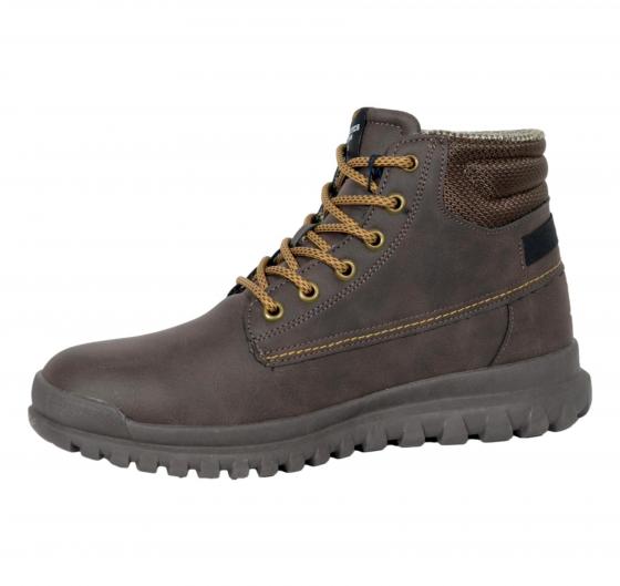 AERONAUTICA MILITARE Stivaletto Uomo Autunno Inverno Pelle Scamosciata SC0317 Colore Marrone