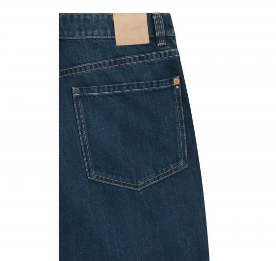 BOSS Jeans A Gamba Larga Con Pince Sulla Parte Anteriore C SLOUCHY PLTD MR 50548420 Colore Blu Scuro