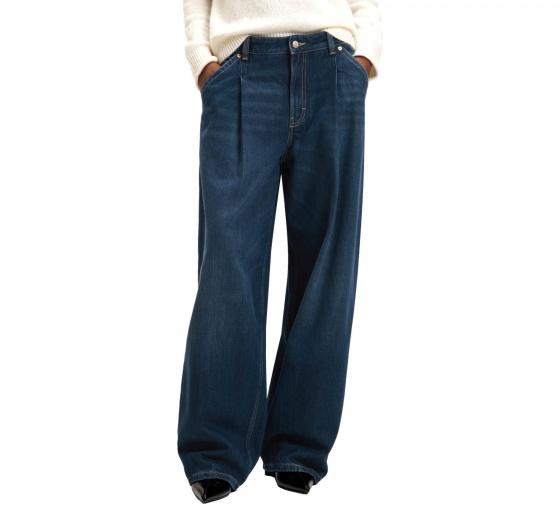 BOSS Jeans A Gamba Larga Con Pince Sulla Parte Anteriore C SLOUCHY PLTD MR 50548420 Colore Blu Scuro