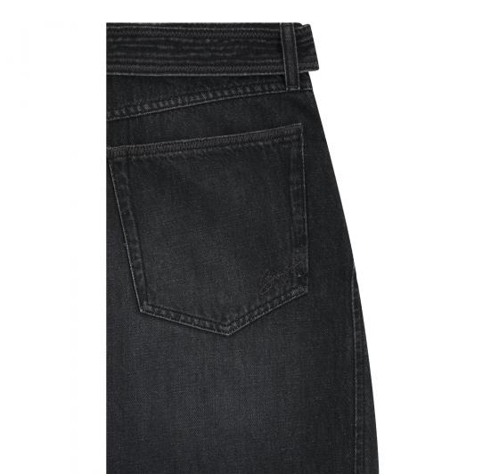 BOSS Jeans Donna Con Gamba Balloon In Demin Rigido Con Cintura C_BALOON HR BELT 50548453 Colore Nero