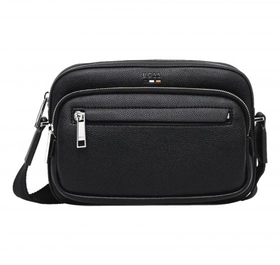 BOSS Tracolla Uomo Con Logo In Rilievo Ray EW Pocket 50552623 Colore Nero