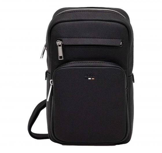 BOSS Marsupio Uomo In Similpelle Con Logo Ray Monostrap 50523410 Colore Nero