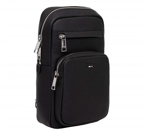 BOSS Marsupio Uomo In Similpelle Con Logo Ray Monostrap 50523410 Colore Nero