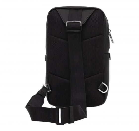 BOSS Marsupio Uomo In Similpelle Con Logo Ray Monostrap 50523410 Colore Nero