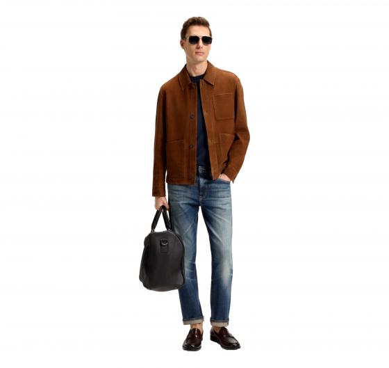 BOSS Jeans Blu In Denim Elasticizzato C OGDEN 50546630 Colore Blu